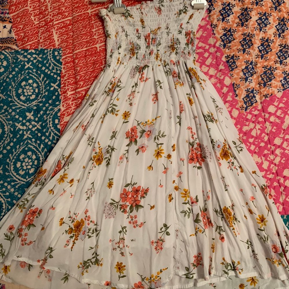 Floral mini dress